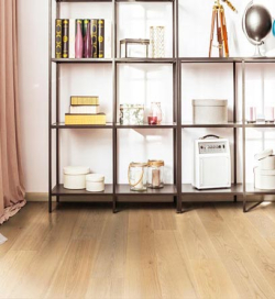 Chêne Massif Verni Brossé Classic Naturel - Longueur 900mm | Accueil | Premibel Parquet