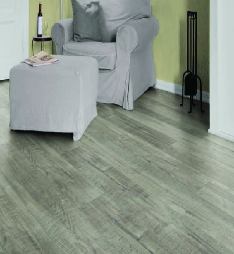 Sol Stratifié Chêne Gala Gris | Accueil | Premibel Parquet