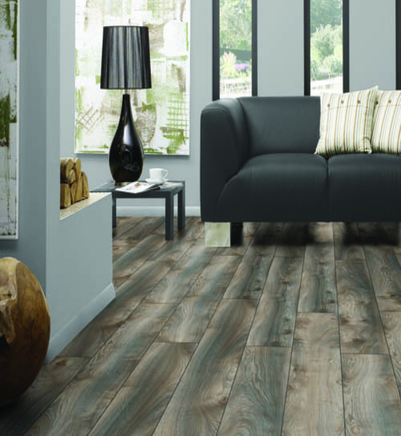 Sol Stratifié Chêne Makro Gris | Accueil | Premibel Parquet