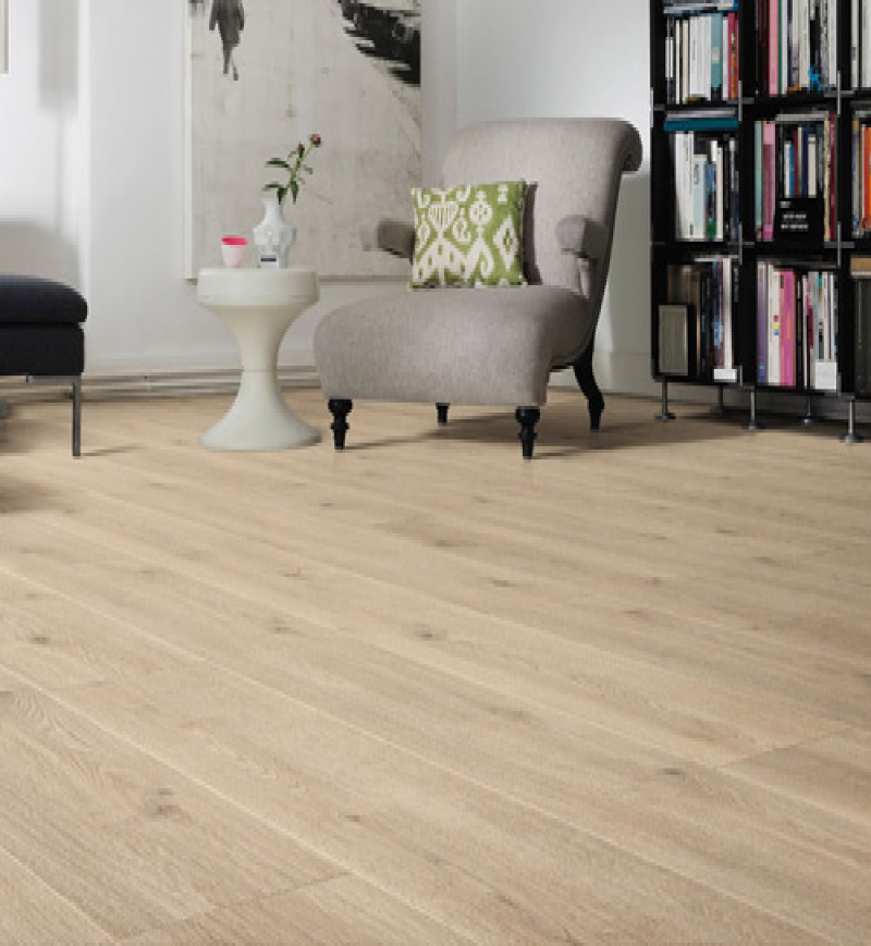 Sol Stratifié Chêne Contura Couleur Muraille - Lot de 2,68m² | Collection Naples | Premibel Parquet