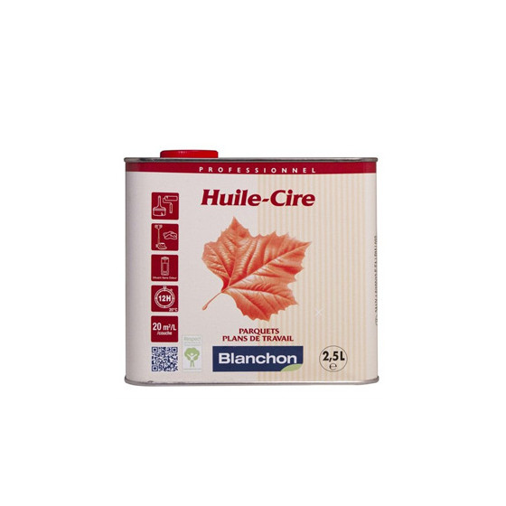 Huile cire gris graphite 2.5 litres