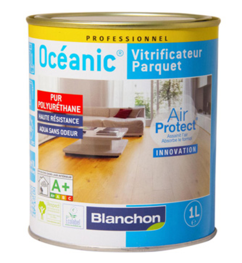 Vitrificateur Océanic Blanchon Incolore Brillante 1L | Vitrificateurs | Premibel Parquet