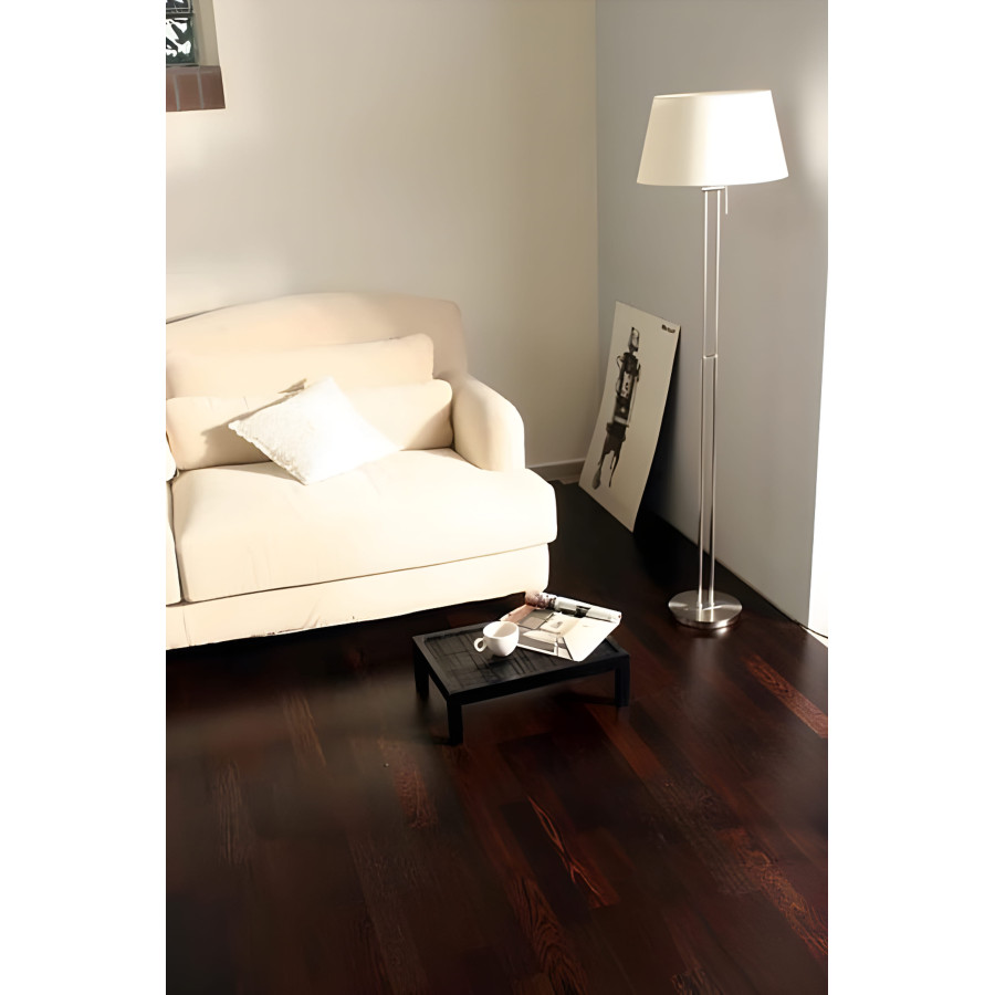 Wengé Massif Verni - 150x15mm | Accueil | Premibel Parquet